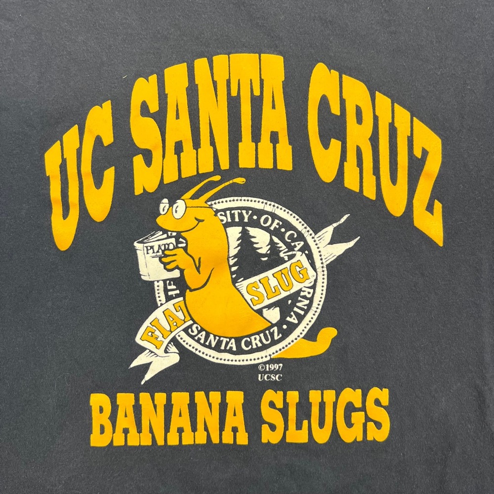 UC Santa Cruz Banana Slugs T-Shirt Adult M Navy Good Graphic Tee Gear For Sports